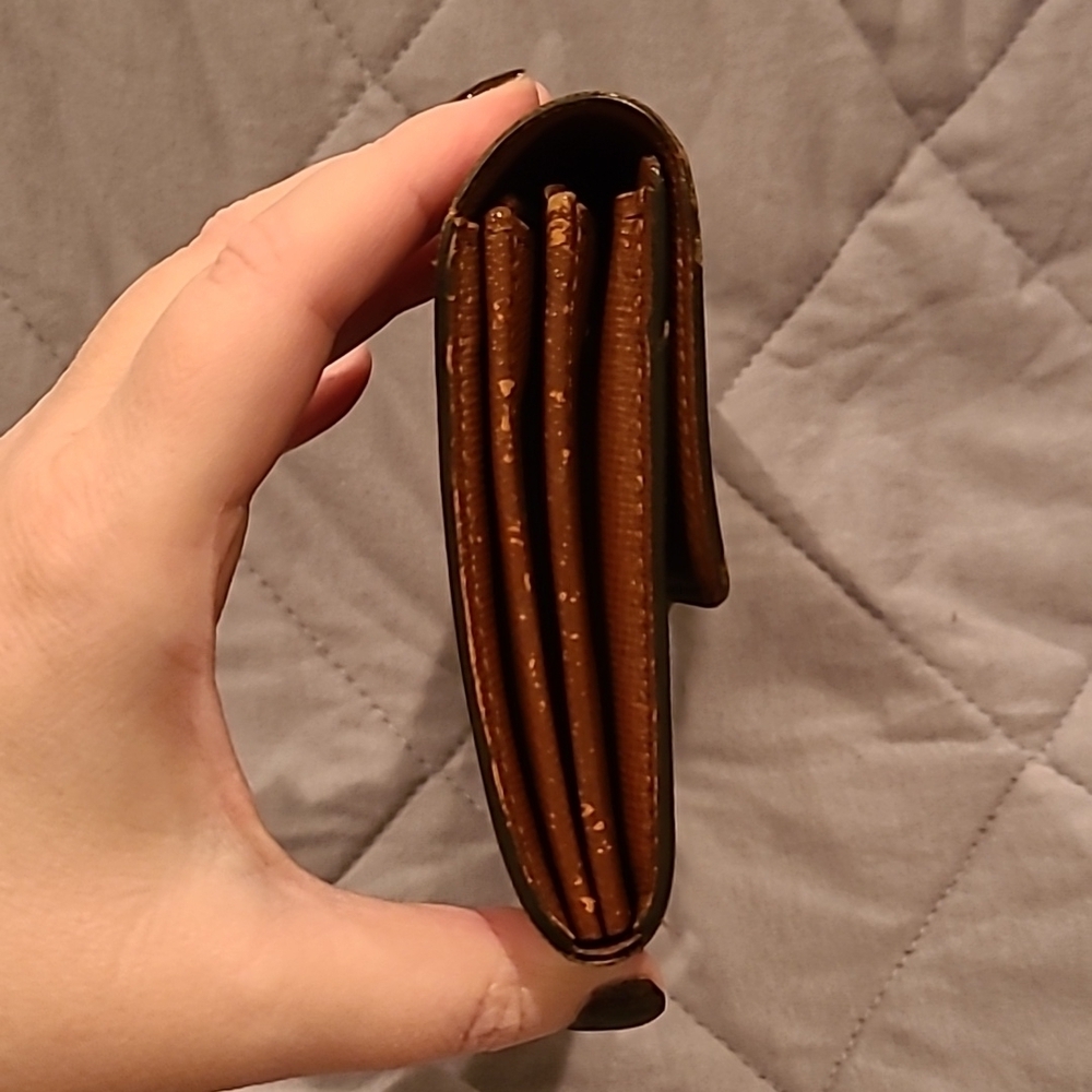 Louis Vuitton Monogram Brown Sarah Wallet - Picture 4 of 16